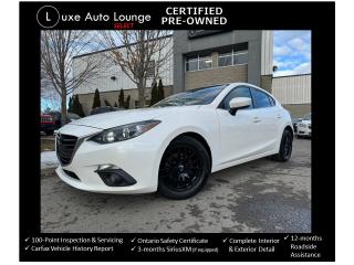 Used 2015 Mazda MAZDA3 GS, 6SPD, SUNROOF, HEATED SEATS, NAV, BLACK WHEELS for sale in Orleans, ON