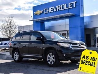 Used 2012 Toyota Highlander V6 ****** THIS UNIT IS SOLD AS IS ****** for sale in Tilbury, ON