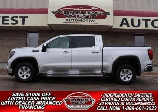 Used 2022 GMC Sierra 1500 SLE CREW 5.3L 4X4, LOADED, NEW DASH, SHOWS AS NEW! for sale in Headingley, MB