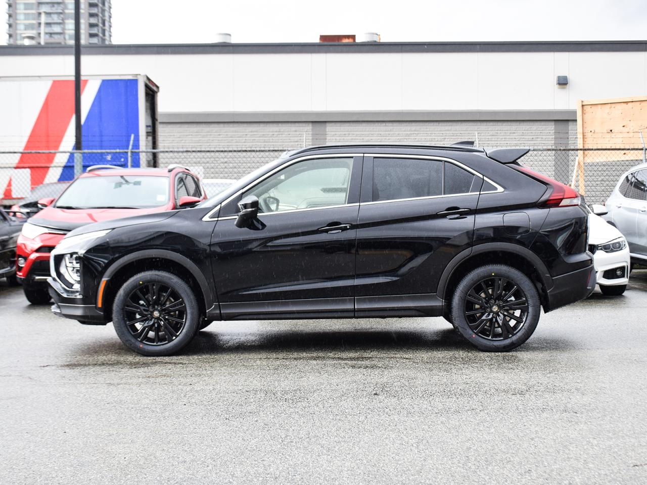 New 2024 Mitsubishi Eclipse Cross Noir - Black Alloy Wheels, Black Roof, Sunroof for sale in Coquitlam, BC