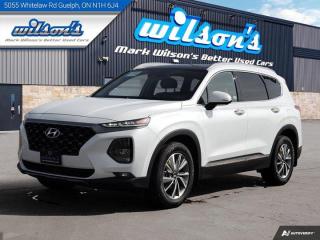 Used 2020 Hyundai Santa Fe Luxury AWD, Leather, Pano Roof, Adaptive Cruise, Cooled Seats, Heated Steering + Seats & Much More! for sale in Guelph, ON
