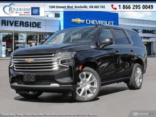 New 2024 Chevrolet Tahoe HIGH COUNTRY for sale in Brockville, ON
