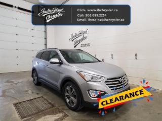 <b>Sunroof,  Leather Seats,  Bluetooth,  Heated Steering Wheel,  Heated Seats!</b><br> <br>  Hurry on this one! Marked down from $19569 - you save $3109.   Versatile for any activity, this Hyundai Santa Fe XL is a great blend of technology, comfort, and style on the road. This  2014 Hyundai Santa Fe XL is for sale today in Indian Head. <br> <br>Hyundai designed this Santa Fe XL to feed your spirit of adventure with a blend of versatility, luxury, safety, and security. It takes a spacious interior and wraps it inside a dynamic shape that turns heads. Under the hood, the engine combines robust power with remarkable fuel efficiency. For one attractive vehicle that does it all, this Hyundai Santa Fe XL is a smart choice. This  SUV has 182,276 kms. Its  grey in colour  . It has a 6 speed automatic transmission and is powered by a  290HP 3.3L V6 Cylinder Engine.   This vehicle has been upgraded with the following features: Sunroof,  Leather Seats,  Bluetooth,  Heated Steering Wheel,  Heated Seats,  Blind Spot Assist,  Power Tailgate. <br> <br>To apply right now for financing use this link : <a href=https://www.indianheadchrysler.com/finance/ target=_blank>https://www.indianheadchrysler.com/finance/</a><br><br> <br/><br>At Indian Head Chrysler Dodge Jeep Ram Ltd., we treat our customers like family. That is why we have some of the highest reviews in Saskatchewan for a car dealership!  Every used vehicle we sell comes with a limited lifetime warranty on covered components, as long as you keep up to date on all of your recommended maintenance. We even offer exclusive financing rates right at our dealership so you dont have to deal with the banks.
You can find us at 501 Johnston Ave in Indian Head, Saskatchewan-- visible from the TransCanada Highway and only 35 minutes east of Regina. Distance doesnt have to be an issue, ask us about our delivery options!

Call: 306.695.2254<br> Come by and check out our fleet of 30+ used cars and trucks and 80+ new cars and trucks for sale in Indian Head.  o~o