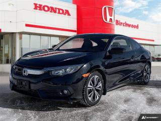 Used 2016 Honda Civic EX-T Coupe | Turbo Motor | Bluetooth for sale in Winnipeg, MB