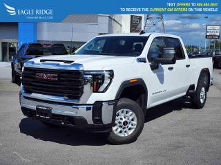New 2024 GMC Sierra 2500 HD Pro 4x4, Heated Seats, Engine control stop start, HD surround vision, Navigation for sale in Coquitlam, BC