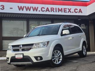 BC CAR! Extra Clean 7 Passenger Dodge Journey Equipped with Aftermarket Android Auto Head Unit, Back up Camera, Rear A/C, Bluetooth, Cruise Control, Push Button Start with Smart Key, 3rd Row Seating Power Group, Alloy Wheels, Fog Lights