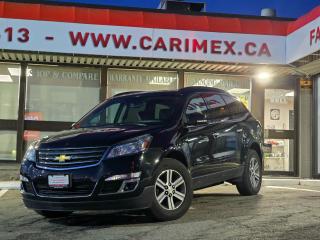 Used 2017 Chevrolet Traverse 2LT NAVI | Leather | Sunroof | Backup Camera | Heated Seats for sale in Waterloo, ON