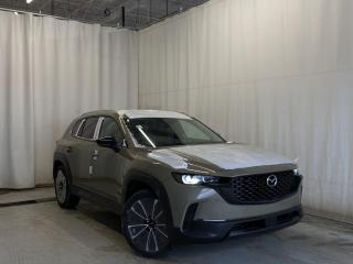 <p>NEW 2024 Mazda CX-50 GT AWD. Adaptive Cruise Control, Bluetooth, Backup Camera, Apple CarPlay & Android Auto, Available NAV, 360° View Monitor, Memory Seat, Heads Up Display (HUD), Heated F/R Seats, Ventilated Front Seats, Power Front Seats, Driver Seat Lumbar, Leather Upholstery, F/R Parking Sensors, Roof Rails, Electronic Park Brake, Auto Hold, Auto Rain Sensing Wipers, Wireless Phone Charger, A/C, Dual Zone A/C, Rear Air Vents, Power Windows/Locks/Mirrors, Tilt/Telescopic Steering Wheel, Heated Steering Wheel, Traction Control, Paddle Shifter, Garage Door Opener, Power Trunk, Keyless Remote, LED Headlights/Taillights, Panoramic Roof, 18 Alloy Wheels, AM/FM/XM Radio, Steering Wheel Audio Controls, USB Input</p>  <p>Includes:</p> <p>Smart City Brake Support-Front, Rear Cross Traffic Alert, Mazda Radar Cruise Control With Stop & Go, Distance Recognition Support System, Lane-Keep Assist System, Lane Departure Warning System, Advanced Blind Spot Monitoring</p>  <p>Introducing the exhilarating 2024 Mazda CX-50 GT AWD, a harmonious fusion of innovation and style that redefines driving pleasure. Designed to captivate the senses and elevate your journey, this dynamic SUV seamlessly combines cutting-edge technology with Mazdas signature craftsmanship. With a spirited Skyactiv-G 2.5L 4 Cylinder engine under the hood, the CX-50 GT AWD delivers a thrilling driving experience, blending power and efficiency effortlessly. Its advanced All-Wheel Drive system ensures confidence-inspiring traction on any road, empowering you to explore new horizons with poise.</p>  <p>Step inside the meticulously crafted cabin, where luxury meets functionality. Premium materials adorn every surface, creating an inviting atmosphere that speaks to Mazdas unwavering commitment to detail. An intuitive infotainment system keeps you connected, while an array of safety features, including adaptive cruise control and lane-keep assist, grant you peace of mind on every adventure. The exterior design of the CX-50 GT AWD is a masterpiece in motion, embodying Mazdas Kodo design philosophy that captures the essence of motion even when the car is at rest. From its sleek contours to its distinctive front grille, every element contributes to an aerodynamic aesthetic that turns heads at every corner.</p>  <p>Innovative features like a panoramic sunroof and a premium sound system transform mundane drives into sensory-rich experiences, allowing you to revel in the joy of each moment on the road. Elevate your driving lifestyle with the 2024 Mazda CX-50 GT AWD, where performance, luxury, and innovation converge seamlessly. Embrace the future of driving with a vehicle that promises not just transportation, but a symphony of emotions waiting to be experienced. Save this page, Come in for a Qualified Test Drive. We Know You Will Enjoy Your Test Drive Towards Ownership!</p>  <p>Call 587-409-5859 for more info or to schedule an appointment! Listed Pricing is valid for 72 hours. Financing is available, please see dealer for term availability and interest rates. AMVIC Licensed Business.</p>
