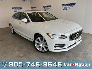 Used 2020 Volvo S90 T6 AWD INSCRIPTION | LEATHER | PANO ROOF | NAV for sale in Brantford, ON