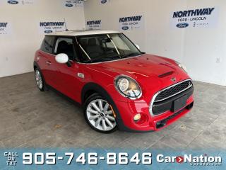 Used 2019 MINI 3 Door COOPER S | LEATHER | SUNROOF | NAV | ONLY 50 KM! for sale in Brantford, ON