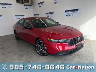 Used 2023 Honda Accord Hybrid SPORT | HYBRID |TOUCHSCREEN | SUNROOF | ONLY 10KM! for sale in Brantford, ON