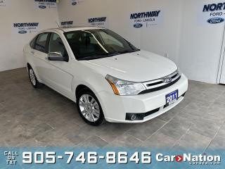 Used 2011 Ford Focus SEL | LUXURY PKG | LEATHER | SUNROOF | LOW KMS for sale in Brantford, ON