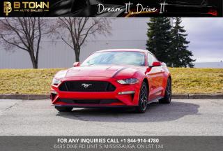 <meta charset=utf-8 /><meta charset=utf-8 />
2018 FORD MUSTANG GT PREMIUM

This mustang comes Digital Instrumental Cluster, Leather seats, Heated seats, Cooling seats, Remote starter, Navigation and many more features. It has 5.0-litre V8 engine which makes 460 horsepower and 420 pound-feet of torque. It goes from 0-60 in 4.2 seconds. Top speed for this vehicle is 155mph.

HST and licensing will be extra

* $999 Financing fee conditions may apply*



Financing Available at as low as 7.69% O.A.C



We approve everyone-good bad credit, newcomers, students.



Previously declined by bank ? No problem !!



Let the experienced professionals handle your credit application.

Apply for pre-approval today !!



At B TOWN AUTO SALES we are not only Concerned about selling great used Vehicles at the most competitive prices at our new location 6435 DIXIE RD unit 5, MISSISSAUGA, ON L5T 1X4. We also believe in the importance of establishing a lifelong relationship with our clients which starts from the moment you walk-in to the dealership. We,re here for you every step of the way and aims to provide the most prominent, friendly and timely service with each experience you have with us. You can think of us as being like ‘YOUR FAMILY IN THE BUSINESS’ where you can always count on us to provide you with the best automotive care.