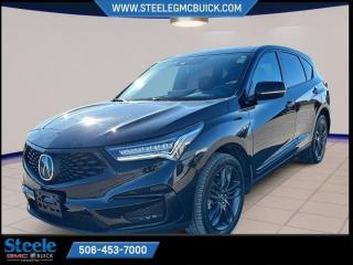New Price!Gunmetal Metallic 2020 Acura RDX A-Spec Package SH-AWD AWD 10-Speed Automatic 2.0L 16V DOHC* Market Value Pricing *, AWD, 16 Speakers, 4-Wheel Disc Brakes, ABS brakes, Air Conditioning, Alcantara/Leather Seat Trim, AM/FM radio: SiriusXM, Apple CarPlay/Android Auto, Auto High-beam Headlights, Auto-dimming Rear-View mirror, Automatic temperature control, Brake assist, Compass, Delay-off headlights, Driver door bin, Driver vanity mirror, Dual front impact airbags, Dual front side impact airbags, Electronic Stability Control, Emergency communication system: AcuraLink, Four wheel independent suspension, Front anti-roll bar, Front Bucket Seats, Front dual zone A/C, Front fog lights, Front reading lights, Fully automatic headlights, Garage door transmitter: HomeLink, Heated & Ventilated Front Bucket Seats, Heated front seats, Heated steering wheel, Illuminated entry, Knee airbag, Lane departure: Lane Keeping Assist System (LKAS) active, Low tire pressure warning, Memory seat, Occupant sensing airbag, Outside temperature display, Overhead airbag, Overhead console, Panic alarm, Passenger door bin, Passenger vanity mirror, Power driver seat, Power Liftgate, Power moonroof, Power passenger seat, Power steering, Power windows, Premium audio system: ELS Studio 3D, Radio data system, Radio: AM/FM/MP3 ELS Studio 3D Premium Audio Sys, Rain sensing wipers, Rear anti-roll bar, Rear reading lights, Rear window defroster, Rear window wiper, Remote keyless entry, Security system, Speed-sensing steering, Speed-Sensitive Wipers, Split folding rear seat, Steering wheel mounted audio controls, Tachometer, Telescoping steering wheel, Tilt steering wheel, Trip computer, Variably intermittent wipers, Ventilated front seats.Certification Program Details: 80 Point Inspection Fresh Oil Change Full Vehicle Detail Full tank of Gas 2 Years Fresh MVI Brake through InspectionSteele GMC Buick Fredericton offers the full selection of GMC Trucks including the Canyon, Sierra 1500, Sierra 2500HD & Sierra 3500HD in addition to our other new GMC and new Buick sedans and SUVs. Our Finance Department at Steele GMC Buick are well-versed in dealing with every type of credit situation, including past bankruptcy, so all customers can have confidence when shopping with us!Steele Auto Group is the most diversified group of automobile dealerships in Atlantic Canada, with 47 dealerships selling 27 brands and an employee base of well over 2300.