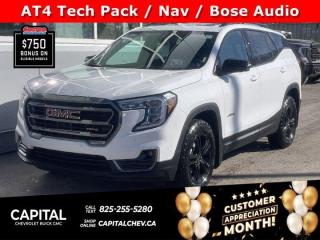 This GMC Terrain delivers a Turbocharged Gas I4 1.5L/-TBD- engine powering this Automatic transmission. ENGINE, 1.5L TURBO DOHC 4-CYLINDER, SIDI, VVT (175 hp [131.3 kW] @ 5800 rpm, 203 lb-ft of torque [275.0 N-m] @ 2000 - 4000 rpm) (STD), Wireless Apple CarPlay/Wireless Android Auto, Windows, power with rear Express-Down.*This GMC Terrain Comes Equipped with These Options *Windows, power with front passenger Express-Down, Window, power with driver Express-Up/Down, Wi-Fi Hotspot capable (Terms and limitations apply. See onstar.ca or dealer for details.), Wheels, 17 x 7 (43.2 cm x 17.8 cm) Gloss Black aluminum, Wheel, spare, 16 (40.6 cm) steel, USB data ports, 2, type-A, located within the centre console, USB charging-only ports, 2, located on the rear of the centre console, Universal Home Remote, includes garage door opener, 3-channel programmable, Trim, Black lower body, Transmission, 9-speed automatic 9T45, electronically-controlled with overdrive.* Visit Us Today *A short visit to Capital Chevrolet Buick GMC Inc. located at 13103 Lake Fraser Drive SE, Calgary, AB T2J 3H5 can get you a tried-and-true Terrain today!