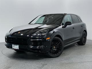 This 2022 Porsche Cayenne GTS comes in Sleek Jet Black Metallic with Black Leather Interior.  Equipped with Premium Package Plus, Rear Axle Steering, Deviated Stitching Interior Package, Sport Chrono Package, Surround View, Bose Surround Sound System and other premium features. This vehicle is BC Local, with No Reported Accidents or Claims!This vehicle is a Porsche Approved Certified Pre Owned Vehicle: 2 extra years of unlimited mileage warranty plus an additional 2 years of Porsche Roadside Assistance. All CPO vehicles have passed our rigorous 111-point check and reconditioned with 100% genuine Porsche parts. Porsche Center Langley has been honored with the prestigious Porsche Premier Dealer Award for 7 consecutive years. Conveniently located near Highway 1 in beautiful Langley, British Columbia. Open Road provides appealing finance and lease options tailored to meet your specific needs. Contact one of our highly trained Sales Executives for further assistance. Please note that additional fees, including a $495 documentation fee &  a $490 dealer prep fee, apply to all pre owned vehicles.