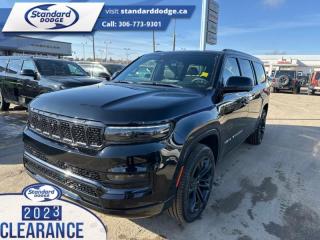 New 2024 Jeep Grand Wagoneer L Series II Obsidian for sale in Swift Current, SK