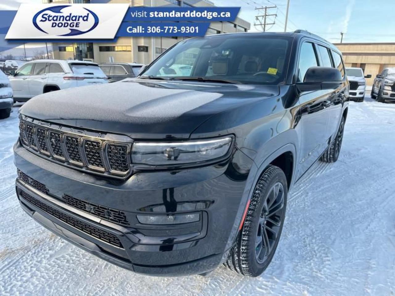 New 2024 Jeep Grand Wagoneer L Series II Obsidian for sale in Swift Current, SK