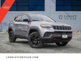 <p><strong><span style=font-family:Arial; font-size:18px;>Transcend the ordinary and surge into the extraordinary with the thrilling power and sleek design that only our latest automotive marvel, the 2024 Jeep Compass Trailhawk, can offer! Be prepared to be swept off your feet as you step into a realm of automotive excellence that is unrivaled in its class..</span></strong></p> <p><strong><span style=font-family:Arial; font-size:18px;>This SUV is not just new; its pristine, never driven, ready to take on the road with you at the helm..</span></strong> <br> Its shimmering silver exterior is a striking testament to Jeeps commitment to style and sophistication.. This is beautifully contrasted with a luxurious black interior that exudes a sense of comfort and luxury.</p> <p><strong><span style=font-family:Arial; font-size:18px;>Powered by a robust 2.0L 4cyl engine and an 8-speed automatic transmission, the Compass Trailhawk is a testament to Jeeps prowess in delivering a driving experience that is both exhilarating and smooth..</span></strong> <br> This Trailhawk isnt just a pretty face; its packed with an array of features designed to enhance your driving experience.. From the high-tech tachometer to the powerful ABS brakes, from the refreshing air conditioning to the convenient power windows, this SUV leaves no stone unturned to ensure your utmost comfort.</p> <p><strong><span style=font-family:Arial; font-size:18px;>The auto-dimming rearview mirror and automatic temperature control lend a touch of convenience, while the anti-whiplash front head restraints and multiple airbags demonstrate Jeeps unwavering focus on your safety..</span></strong> <br> Plus, the spoiler and traction control give you that extra edge on the road, ensuring that youre always in control.. At Langley Chrysler, we believe that buying your car should be as enjoyable as driving it.</p> <p><strong><span style=font-family:Arial; font-size:18px;>Thats why we offer a relaxed, no-pressure environment where you can take your time to explore this incredible vehicle..</span></strong> <br> And with our knowledgeable team at your service, youll have all the information you need to make an informed decision.. So why wait? Fall in love with the process of buying your car by choosing the 2024 Jeep Compass Trailhawk.</p> <p><strong><span style=font-family:Arial; font-size:18px;>Experience the thrill of driving a brand new, never-driven vehicle that is as unique as you are..</span></strong> <br> Dont just love your car, love buying it at Langley Chrysler!</p>Documentation Fee $968, Finance Placement $628, Safety & Convenience Warranty $699

<p>*All prices are net of all manufacturer incentives and/or rebates and are subject to change by the manufacturer without notice. All prices plus applicable taxes, applicable environmental recovery charges, documentation of $599 and full tank of fuel surcharge of $76 if a full tank is chosen.<br />Other items available that are not included in the above price:<br />Tire & Rim Protection and Key fob insurance starting from $599<br />Service contracts (extended warranties) for up to 7 years and 200,000 kms starting from $599<br />Custom vehicle accessory packages, mudflaps and deflectors, tire and rim packages, lift kits, exhaust kits and tonneau covers, canopies and much more that can be added to your payment at time of purchase<br />Undercoating, rust modules, and full protection packages starting from $199<br />Flexible life, disability and critical illness insurances to protect portions of or the entire length of vehicle loan?im?im<br />Financing Fee of $500 when applicable<br />Prices shown are determined using the largest available rebates and incentives and may not qualify for special APR finance offers. See dealer for details. This is a limited time offer.</p>
