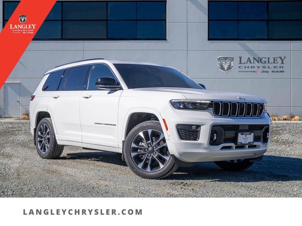 New 2024 Jeep Grand Cherokee L Overland for Sale in Surrey, British Columbia