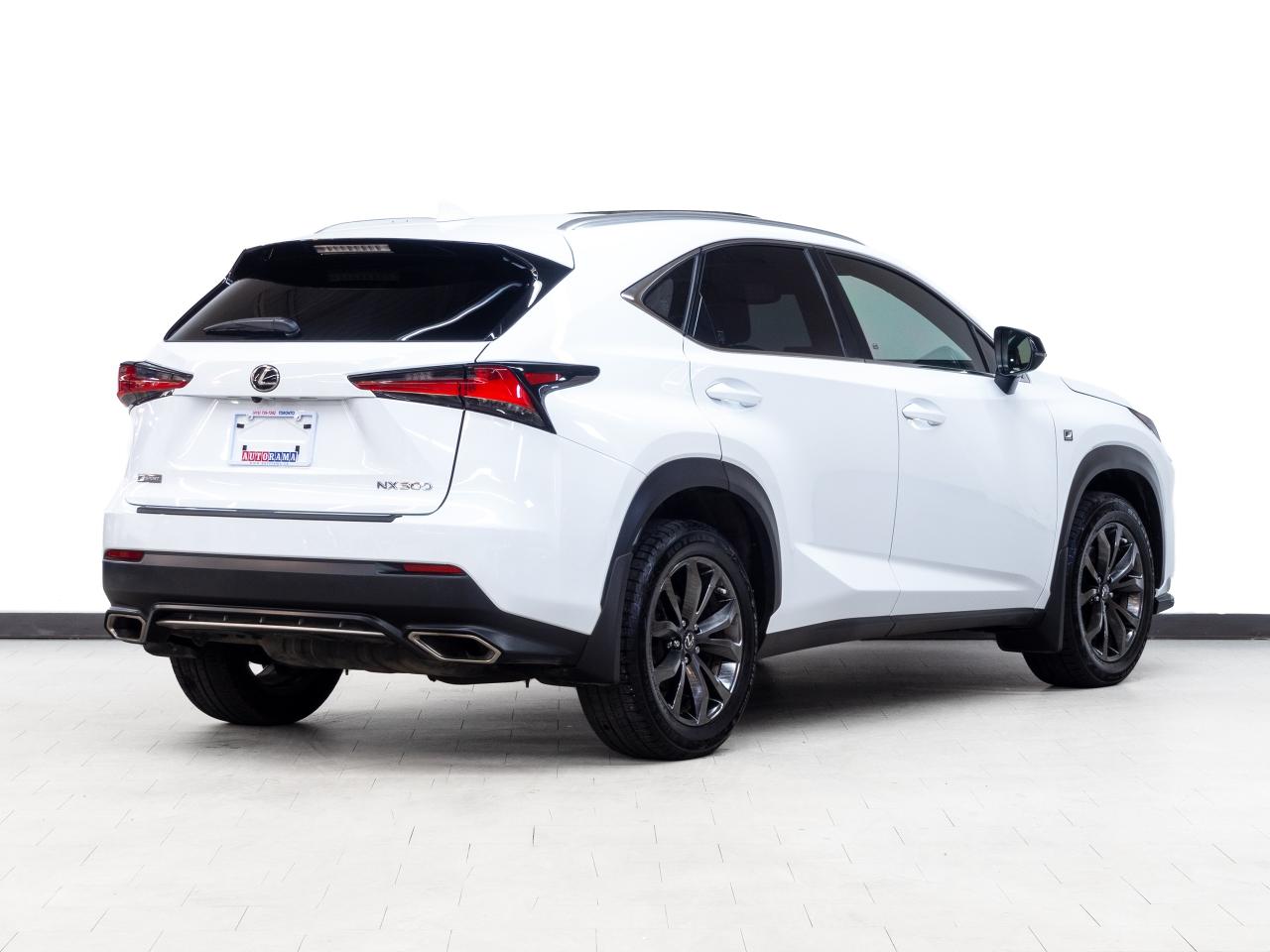 2020 Lexus NX F-SPORT | AWD | Red Leather | Sunroof | ACC | BSM