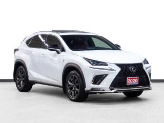 Used 2020 Lexus NX F-SPORT | AWD | Red Leather | Sunroof | ACC | BSM for sale in Toronto, ON