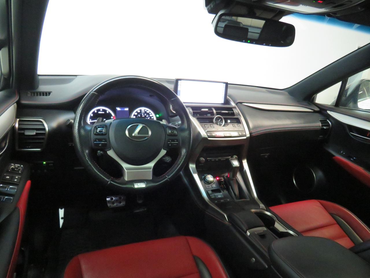 2020 Lexus NX F-SPORT | AWD | Red Leather | Sunroof | ACC | BSM