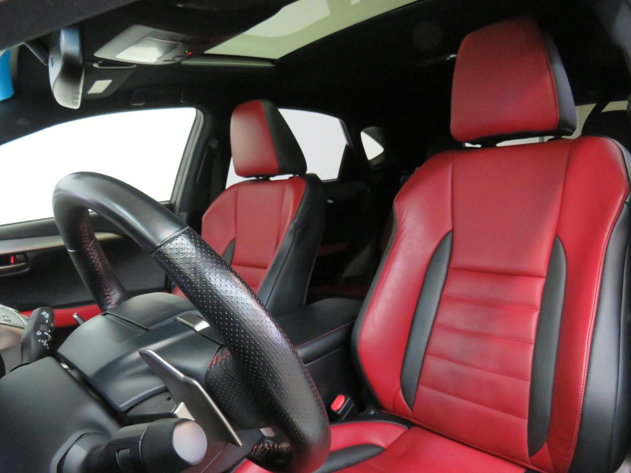 2020 Lexus NX F-SPORT | AWD | Red Leather | Sunroof | ACC | BSM