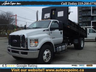 <p>2019 Ford F-650 Powerstorke Diesel Dump Box. </p><p>Ready To work! Hydraulic Brakes </p><p>Low Kms, truck runs and drives like new. 13 Foot Dump Box with 22.5 tires. </p><p>If you are in the market for a dump truck, this is the one for you!</p><p> </p>