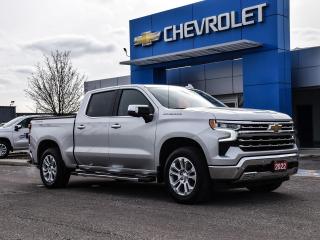 Used 2022 Chevrolet Silverado 1500 LTZ, 4D CREW CAB, 4WD, LEATHER SEATS, BACK UP CAME for sale in Tilbury, ON