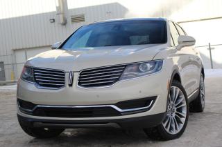 Used 2016 Lincoln MKX Reserve - AWD - MASSAGE SEATS - HEATED & COOLED SEATS - ACCIDENT FREE for sale in Saskatoon, SK