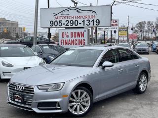 Used 2019 Audi A4 Komfort Quattro Camera/Carplay/Leather/Sunroof for sale in Mississauga, ON