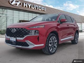 Used 2022 Hyundai Santa Fe Ultimate Calligraphy Certified | 5.99% Available for sale in Winnipeg, MB