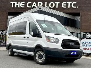 Used 2019 Ford Transit T-350 XL PREVIOUS DAILY RENTAL - 15 PASSENGER VAN!!! VOICE CONTROL, SIRIUS XM, BACK UP CAMERA!! for sale in Sudbury, ON