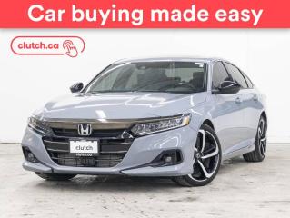 Used 2022 Honda Accord Sport w/ Apple CarPlay & Android, Adaptive Cruise, A/C for sale in Toronto, ON
