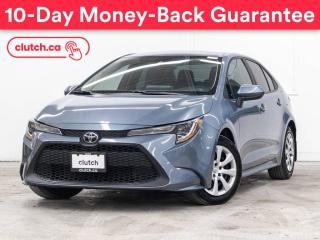Used 2020 Toyota Corolla LE w/ Apple CarPlay, Bluetooth, A/C for sale in Toronto, ON