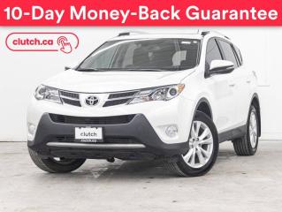 Used 2015 Toyota RAV4 Limited AWD w/ Tech Pkg w/ Rearview Cam, Bluetooth, Nav for sale in Toronto, ON