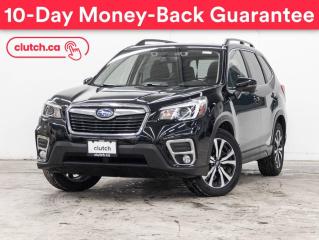 Used 2020 Subaru Forester 2.5i Limited AWD w/ Eye Sight Pkg w/ Apple CarPlay & Android Auto, Bluetooth, Heated Front Seats for sale in Toronto, ON