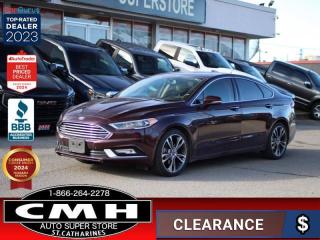 Used 2017 Ford Fusion Titanium  **LOW KMS - AWD - CLEAN CF** for sale in St. Catharines, ON