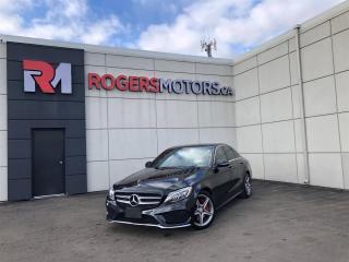 Used 2017 Mercedes-Benz C 300 4MATIC, NAVI, PANO ROOF, REVERSE CAMERA for sale in Oakville, ON