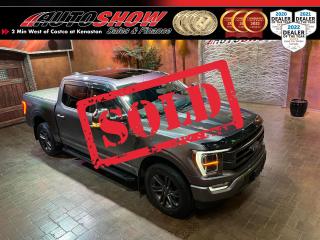 <strong>*** LOADED LARIAT F-150 FX4 ECOBOOST HYBRID!! *** PANORAMIC ROOF, ADAPTIVE CRUISE, B&O STEREO, HEATED/COOLED SEATS!! *** 12 INCH SCREEN, 360 CAMERA, TONNEAU!! *** </strong>Stunning truck, absolutely gorgeous Lead foot gray paint w/ two-tone interior! Excellent history with records showing regular servicing at the Ford Dealership!! The Powerboost 3.5L Turbo Hybrid pushes an incredible <strong>420HP </strong>with a 0-60 time of just 5.3 Seconds and gets best-in class fuel economy to boot. Ford claims that the Powerboost F-150 is capable of up to <strong>1,100 KMS OF RANGE </strong>on a single tank of fuel!! Absolutely kitted out with a massive <strong>PANORAMIC ROOF</strong>......<strong>ADAPTIVE CRUISE CONTROL</strong>......<strong>REMOTE START</strong>......<strong>BANG & OLUFSEN PREMIUM STEREO</strong>......<strong>HEATED SEATS</strong>......<strong>A/C VENTILATED </strong><strong>SEATS</strong>......Huge Upgraded <strong>12 INCH TOUCHSCREEN </strong>w/ CarPlay & Android Auto......Beautiful two-tone Black & Brown <strong>LEATHER INTERIOR</strong>......<strong>FX4 OFFROAD </strong>Package w/ Underbody Skid Plates......Hill Descent Control.....<strong>HD SHOCKS</strong>......Graphics Package......<strong>360 VIEW CAMERA</strong>......Tri-Folding <strong>TONNEAU COVER</strong>......Ford Running Boards......Factory Ford Toughbed<strong> SPRAY-IN BEDLINER</strong>......Dual <strong>POWER ADJUSTABLE SEATS </strong>w/ Lumbar Support......Memory Seat......Lane Keep Assist......Big Digital Gauge Cluster......Sport <strong>BUCKETS & CONSOLE </strong>w/ Electric Folding Shifter......<strong>REAR HEATED SEATS</strong>......<strong>LED </strong>Mirror-Mounted Turn Signals......<strong>LED </strong>Marker & Taillights......Power <strong>REAR SLIDING WINDOW</strong>......Exterior Zone Lighting......Power Adjustable Pedals......Push Button Ignition......<strong>PRO POWER ONBOARD</strong>......Exterior Zone Lighting......Dual Zone Automatic Climate Control......<strong>TOW PACKAGE </strong>w/ 4-Pin & 7-Pin Connectors......Tow/Haul Mode......Factory-Integrated <strong>TRAILER BRAKE CONTROLLER</strong>......<strong>POWER EXTENDING MIRRORS</strong>......Pro-Trailer Backup Assist......Sleek Gunmetal <strong>18 INCH ALLOY RIMS </strong>w/ All Season Tires!!<br /><br />This Powerboost Lariat comes with all original Books & Manuals, two sets of Keys & Fobs, fitted all weather Mats and balance of <strong>FACTORY FORD WARRANTY! </strong>Low kms (66,000), now sale priced at just $58,800 with Financing & Extended Warranty Available!<br /><br /><br />Will accept trades. Please call (204)560-6287 or View at 3165 McGillivray Blvd. (Conveniently located two minutes West from Costco at corner of Kenaston and McGillivray Blvd.)<br /><br />In addition to this please view our complete inventory of used <a href=\https://www.autoshowwinnipeg.com/used-trucks-winnipeg/\>trucks</a>, used <a href=\https://www.autoshowwinnipeg.com/used-cars-winnipeg/\>SUVs</a>, used <a href=\https://www.autoshowwinnipeg.com/used-cars-winnipeg/\>Vans</a>, used <a href=\https://www.autoshowwinnipeg.com/new-used-rvs-winnipeg/\>RVs</a>, and used <a href=\https://www.autoshowwinnipeg.com/used-cars-winnipeg/\>Cars</a> in Winnipeg on our website: <a href=\https://www.autoshowwinnipeg.com/\>WWW.AUTOSHOWWINNIPEG.COM</a><br /><br />Complete comprehensive warranty is available for this vehicle. Please ask for warranty option details. All advertised prices and payments plus taxes (where applicable).<br /><br />Winnipeg, MB - Manitoba Dealer Permit # 4908     <p>Sold to another happy customer</p>