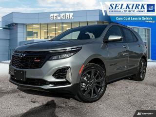 <b>Power Liftgate,  Blind Spot Detection,  Climate Control,  Heated Seats,  Apple CarPlay!</b><br> <br> <br> <br>  With a composed chassis, a quiet cabin and a roomy back seat, the Chevy Equinox is a top choice in the competitive mid-sized SUV segment. <br> <br>This extremely competent Chevy Equinox is a rewarding SUV that doubles down on versatility, practicality and all-round reliability. The dazzling exterior styling is sure to turn heads, while the well-equipped interior is put together with great quality, for a relaxing ride every time. This 2024 Equinox is sure to be loved by the whole family.<br> <br> This sterling grey metallic SUV  has a 6 speed automatic transmission and is powered by a  175HP 1.5L 4 Cylinder Engine.<br> <br> Our Equinoxs trim level is RS. The RS trim of the Equinox adds in blacked out exterior styling elements, with a power liftgate for rear cargo access, blind spot detection and dual-zone climate control, and is decked with great standard features such as front heated seats with lumbar support, remote engine start, air conditioning, remote keyless entry, and a 7-inch infotainment touchscreen with Apple CarPlay and Android Auto, along with active noise cancellation. Safety on the road is assured with automatic emergency braking, forward collision alert, lane keep assist with lane departure warning, front and rear park assist, and front pedestrian braking. This vehicle has been upgraded with the following features: Power Liftgate,  Blind Spot Detection,  Climate Control,  Heated Seats,  Apple Carplay,  Android Auto,  Remote Start. <br><br> <br>To apply right now for financing use this link : <a href=https://www.selkirkchevrolet.com/pre-qualify-for-financing/ target=_blank>https://www.selkirkchevrolet.com/pre-qualify-for-financing/</a><br><br> <br/>    Incentives expire 2024-04-30.  See dealer for details. <br> <br>Selkirk Chevrolet Buick GMC Ltd carries an impressive selection of new and pre-owned cars, crossovers and SUVs. No matter what vehicle you might have in mind, weve got the perfect fit for you. If youre looking to lease your next vehicle or finance it, we have competitive specials for you. We also have an extensive collection of quality pre-owned and certified vehicles at affordable prices. Winnipeg GMC, Chevrolet and Buick shoppers can visit us in Selkirk for all their automotive needs today! We are located at 1010 MANITOBA AVE SELKIRK, MB R1A 3T7 or via phone at 204-482-1010.<br> Come by and check out our fleet of 80+ used cars and trucks and 210+ new cars and trucks for sale in Selkirk.  o~o