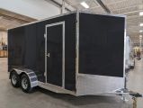 2023 Canadian Trailer Company 7x14 V Nose Cargo Trailer Aluminum Tandem Axle Photo7
