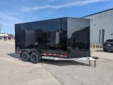2024 Canadian Trailer Company 7x14 V Nose Cargo Trailer Aluminum Tandem Axle Photo5