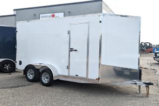 New 2024 Canadian Trailer Company 7x14 V Nose Cargo Trailer Aluminum Tandem Axle for sale in Guelph, ON