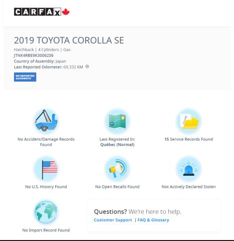 2019 Toyota Corolla Hatchback+Camera+Apple Play+New Tires+CLEAN CARFAX Photo15