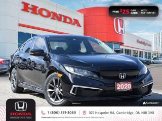 Used 2020 Honda Civic EX REARVIEW CAMERA | HEATED SEATS | APPLE CARPLAY™/ANDROID AUTO™ for sale in Cambridge, ON