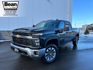 <h2><span style=color:#2ecc71><span style=font-size:18px><strong>Check out this 2024 Chevrolet Silverado 2500HD LT!</strong></span></span></h2>

<p><span style=font-size:16px>Powered by a Duramax 6.6L V8 Turbo Diesel engine with up to 401hp & up to 464 lb-ft of torque.</span></p>

<p><span style=font-size:16px><strong>Comfort & Convenience Features: </strong>includes remote start/entry, heated front seats, heated steering wheel, hitch guidance with hitch view, HD rear view camera & 20" machined aluminum with grazen metallic painted accents.</span></p>

<p><span style=font-size:16px><strong>Infotainment Tech & Audio: includes </strong>Chevrolet Infotainment 3 Premium system with Google built-in compatibility including navigation capability, 13.4" diagonal HD color touchscreen, 6 speaker audio system, wireless charging, Bluetooth  for most phones, Apple CarPlay and Wireless Android Auto capability & advanced voice recognition.</span></p>

<p><span style=font-size:16px><strong>This truck also comes equipped with the following packages…</strong></span></p>

<p><span style=font-size:16px><strong>Z71 Off-Road Package: </strong>Z71 Off-Road suspension with Rancho™ twin tube shocks, Hill Descent Control, Skid plates, Z71 hard badge (Work Truck, LT and LTZ models), Z71 grille emblem (LT and LTZ models)</span></p>

<p><span style=font-size:16px><strong>Snow Plow Prep/Camper Package: </strong>Power feed to accommodate a backup and roof emergency light, A single 220-amp alternator, Heavy-duty front springs, Under body skid plates to help protect the transfer case from debris.</span></p>

<p><span style=color:#2ecc71><span style=font-size:18px><strong>Come test drive this truck today!</strong></span></span></p>

<h2><span style=color:#2ecc71><span style=font-size:18px><strong>613-257-2432</strong></span></span></h2>