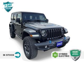 Used 2022 Jeep Wrangler Unlimited 4xe Rubicon | SPORT UTILITY | PLUG IN HYBRID | COLD WEATHER GROUP | TRAILER TOW | for sale in Barrie, ON