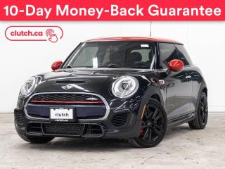 Used 2016 MINI Cooper John Cooper Works w/ Bluetooth, Cruise Control, A/C for sale in Toronto, ON